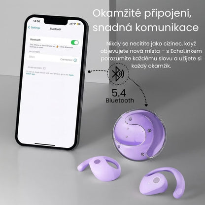 Okamžitý překlad ve 114 jazycích – Chytrá sluchátka EchoLink